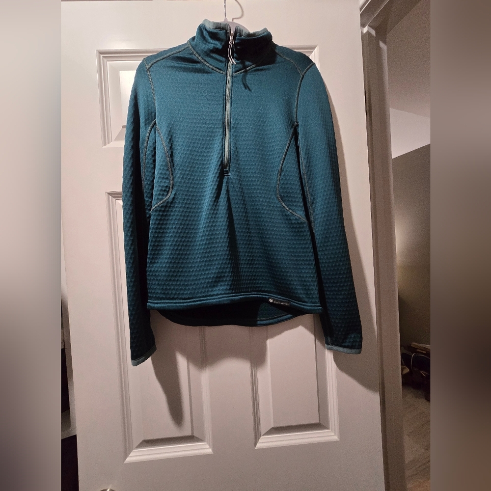 Obermeyer Women's Teal Quarter-Zip Baselayer